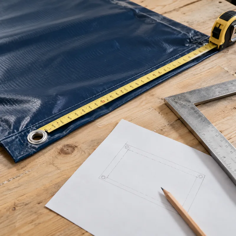 Comment mesurer une bâche sur mesure ?