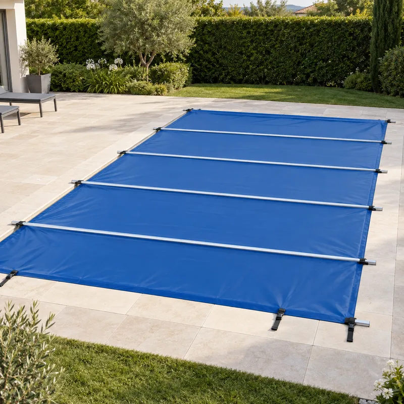 Bâche à barres pour piscine