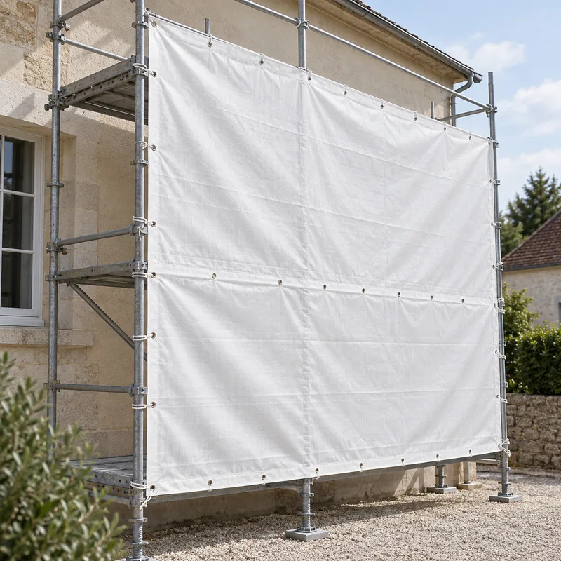 Bâche d’échafaudage