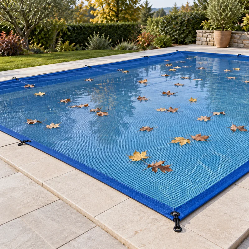 Filet anti-feuilles de piscine