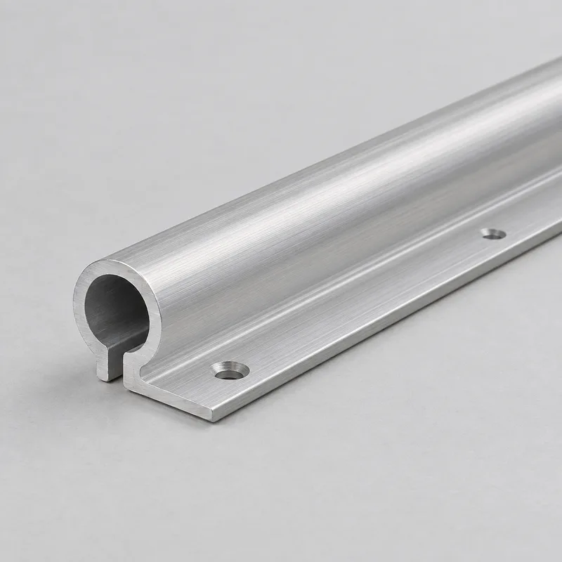 Rail aluminium pour bâche à jonc